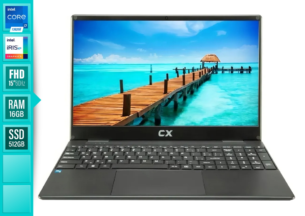 NTB.CX I7/16G/SSD512/15"