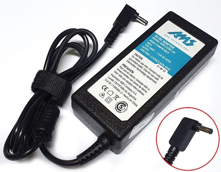 FUENTE NTB P/ASUS        65W 19V   3,42A