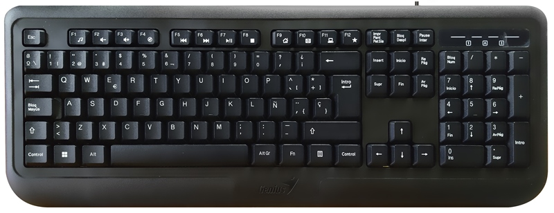 TECLADO GENIUS KB-118 II             USB miniatura 2