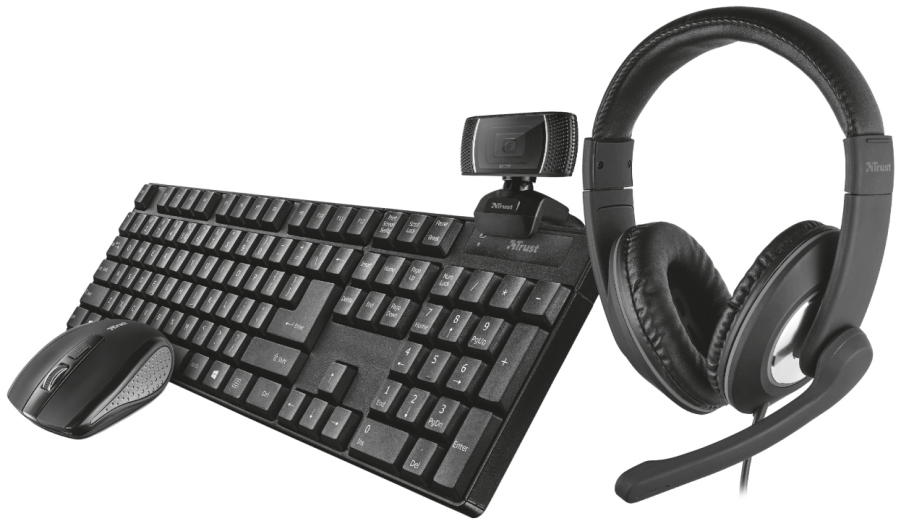 TEC+MOU+AURIC+WEBCAM TRUST QOBY USB