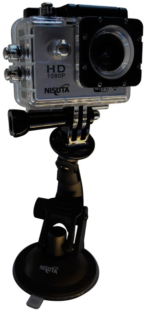 SOPORTE P/CAMARA DEPORTIVA PARABRISA NIS