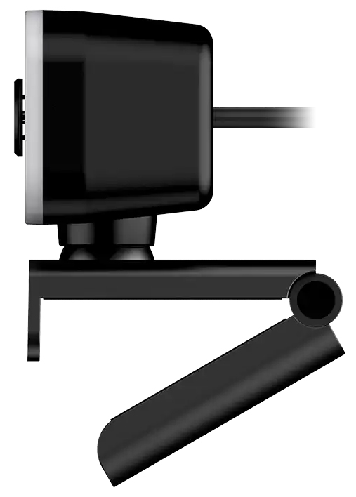 WEBCAM 1080p GENIUS FACECAM LIGHT  NEGRO miniatura 3