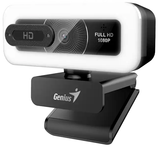 WEBCAM 1080p GENIUS FACECAM LIGHT  NEGRO
