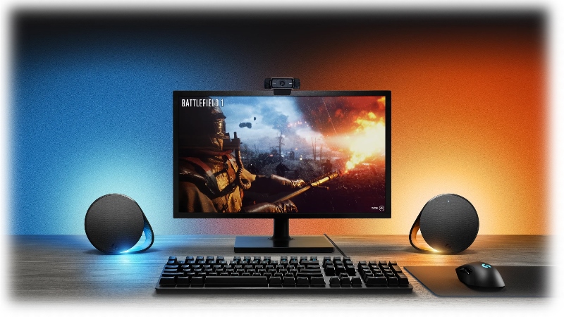 PARLANTES LOGITECH G560 RGB      2.1 BLT miniatura 3