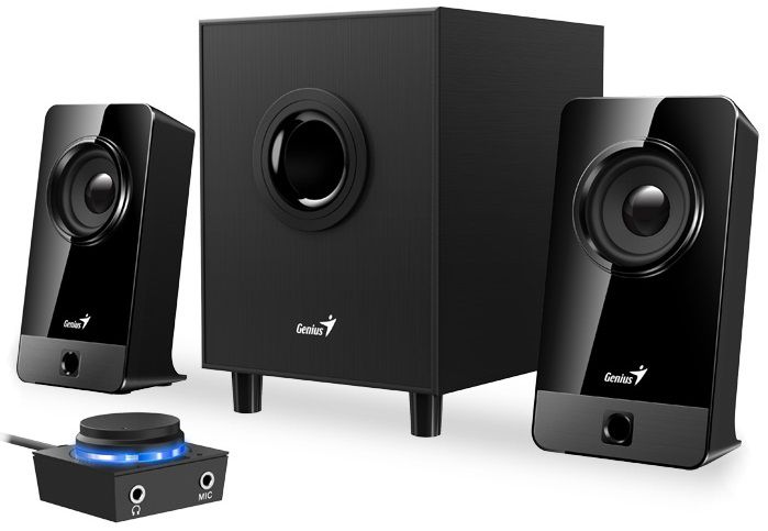 PARLANTES GENIUS SW-2.1 300X NEGRO 2.1