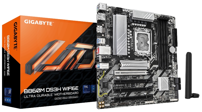 MB.GIGABYTE B860M DS3H WIFI D5 mATX 1851 miniatura 4