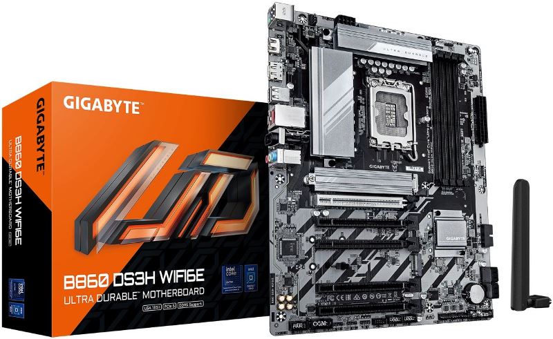 MB.GIGABYTE B860  DS3H WIFI D5  ATX 1851 miniatura 3