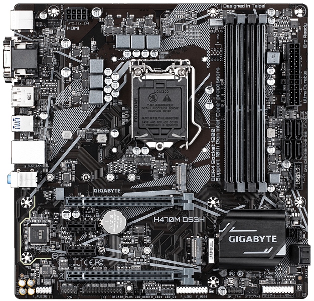 MB.GIGABYTE H470M DS3H RGB     mATX 1200 miniatura 2