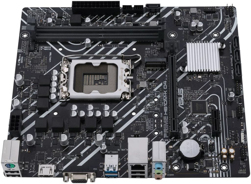 MB.ASUS PRIME H610M-K       D4 mATX 1700 miniatura 2