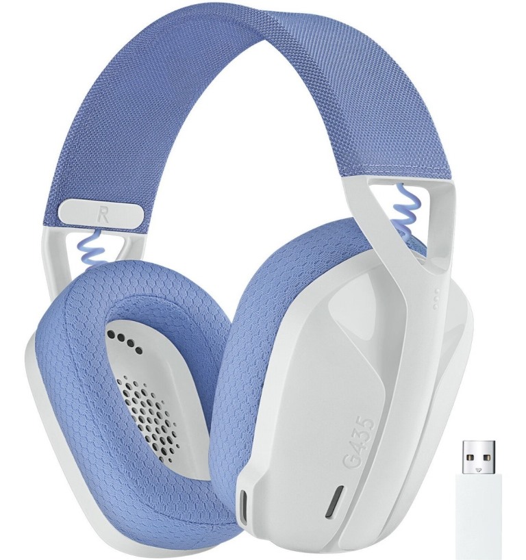 AURIC+MIC BLT/WLESS LOGITECH G435 BLANCO