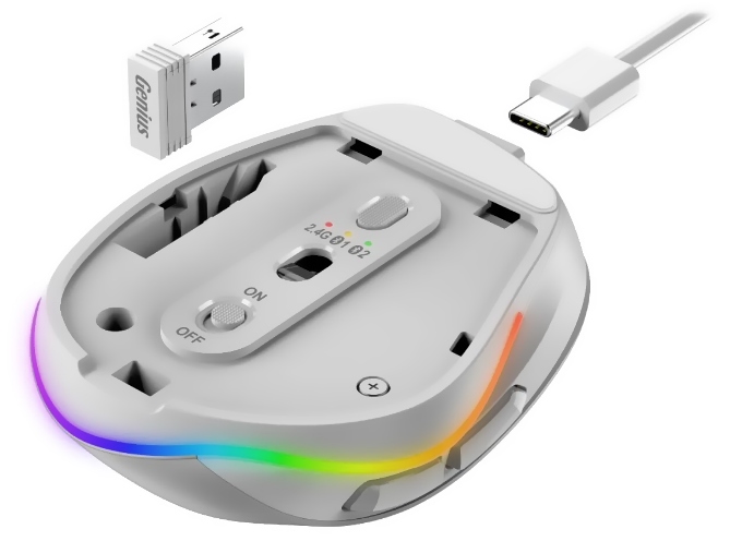 MOUSE GENIUS BLT/WLESS ERGO 9000S PRO BL miniatura 3
