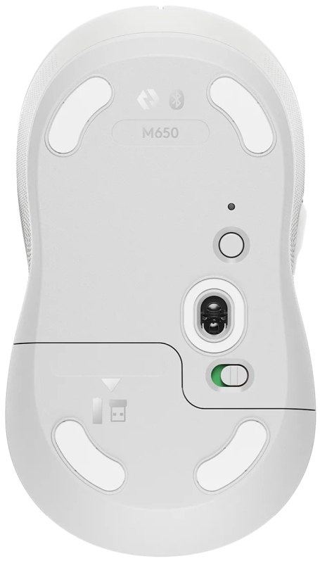 MOUSE LOGITECH BLT/WLESS M650   BLANCO miniatura 3