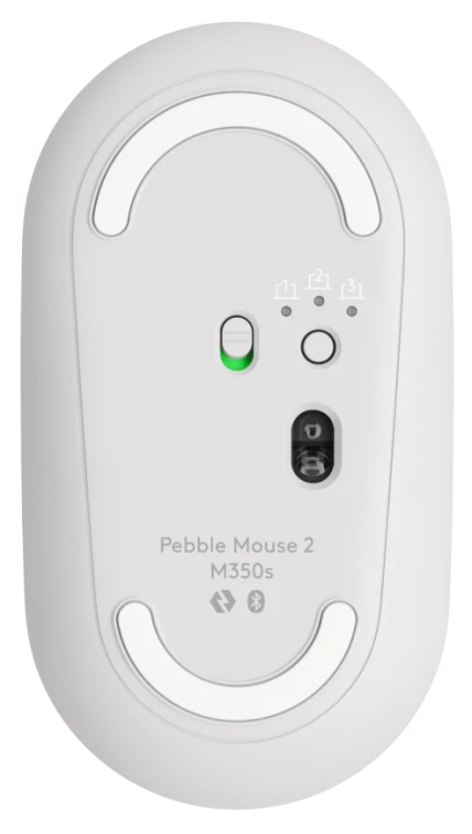 MOUSE LOGITECH BLT/WL.OP M350s  BLANCO miniatura 3