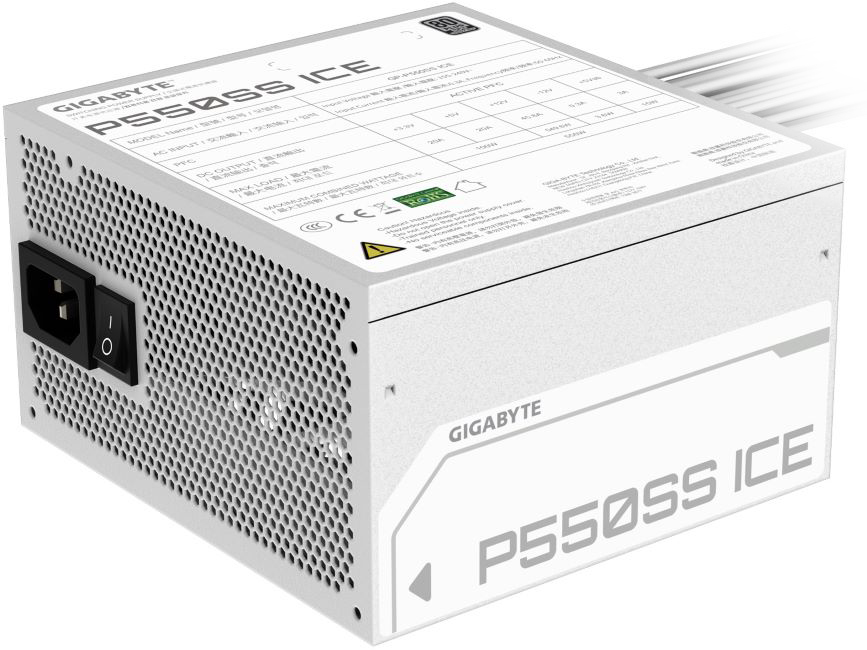 FTE PC GIGABYTE 550W 80+ SLV BLANCO