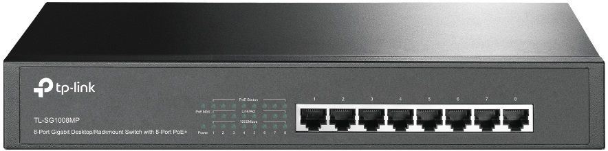 SW.GLAN 8P TL-SG1008MP TP-LINK