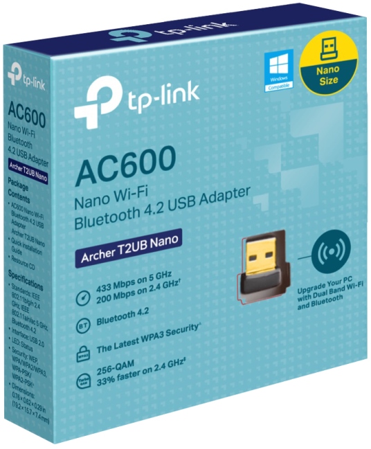 PL.RED USB WLESS+BLT  AC 600 T2UB   NANO miniatura 2