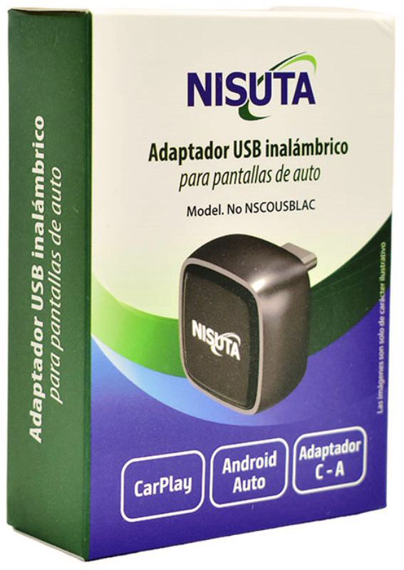 ADAPT.AUDIO BLT a CARPLAY P/AUTO USB NIS miniatura 3