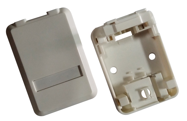 CAJA ROSETA SIMPLE RJ45 CAT5/CAT6 miniatura 2
