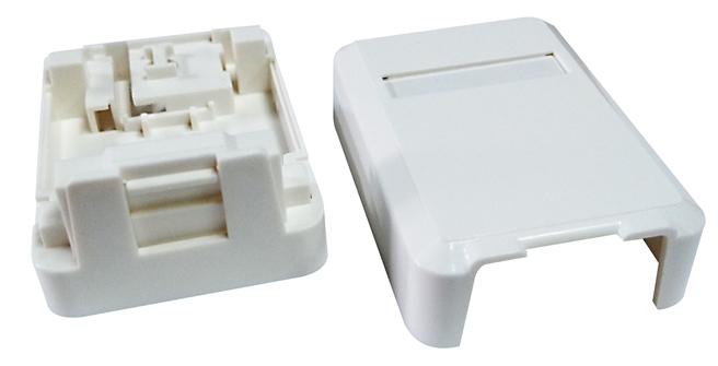 CAJA ROSETA SIMPLE RJ45 CAT5/CAT6