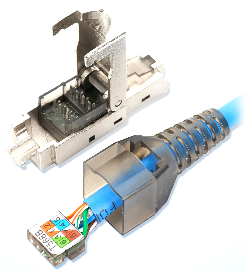 PLUG RJ45 CAT6a MODULAR    VENTION miniatura 2