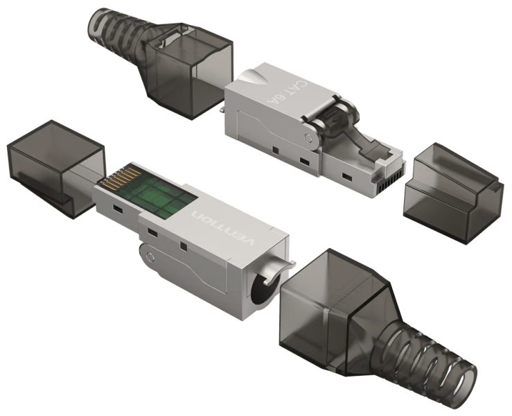 PLUG RJ45 CAT6a MODULAR    VENTION