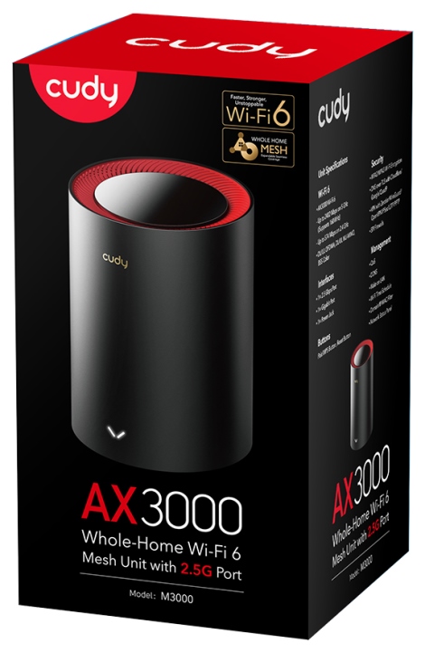 ROUTER MESH GLAN M3000    AX3000 Px1 CUD miniatura 4
