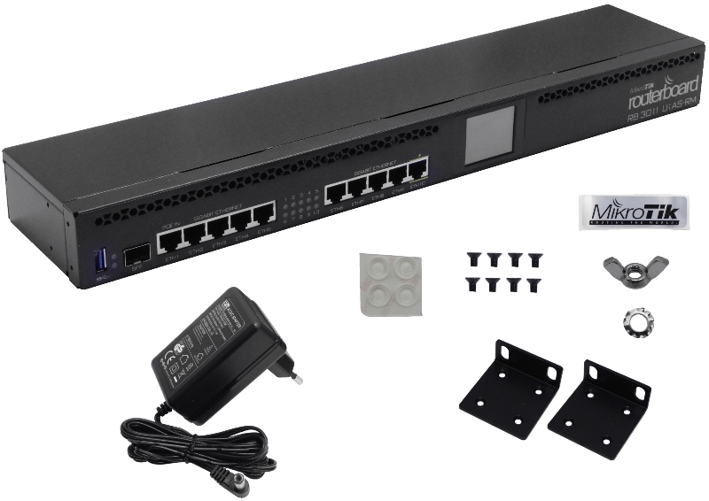ROUTER GLAN POE 10P.( 1P+)+1 SFP MIKROTI miniatura 3