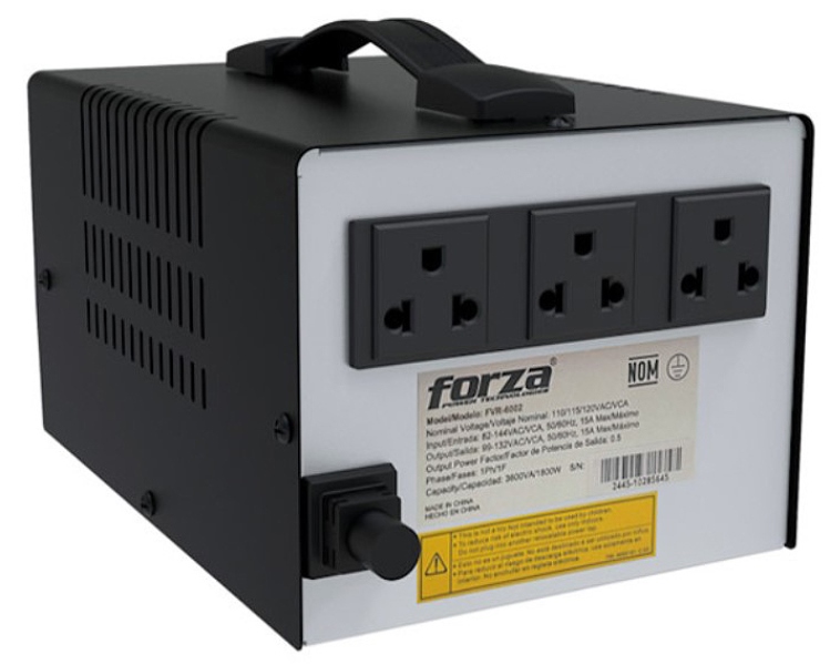 ESTABILIZADOR  6000 VA FVR-6002    FORZA miniatura 2