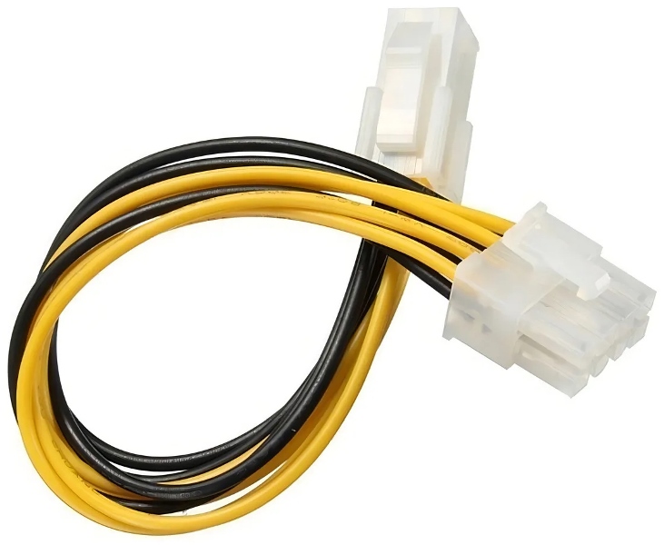 ADAPT.DE CONECTOR FUENTE 4pin a 8pin