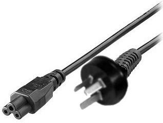 CABLE ALIMENTACION P/NTB TREBOL     1,8m