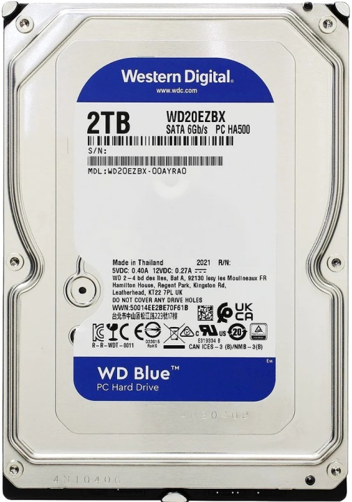 D.DURO SATA3.  2TB 256MB BLUE 7200   W.D