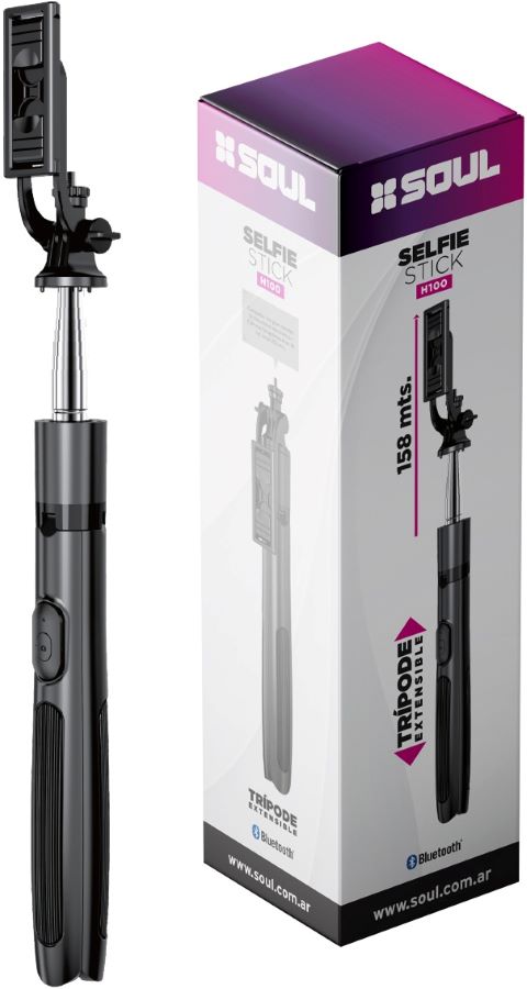 MONOPOD P/SELFIE BLT C/TRIPODE     1,58m miniatura 2