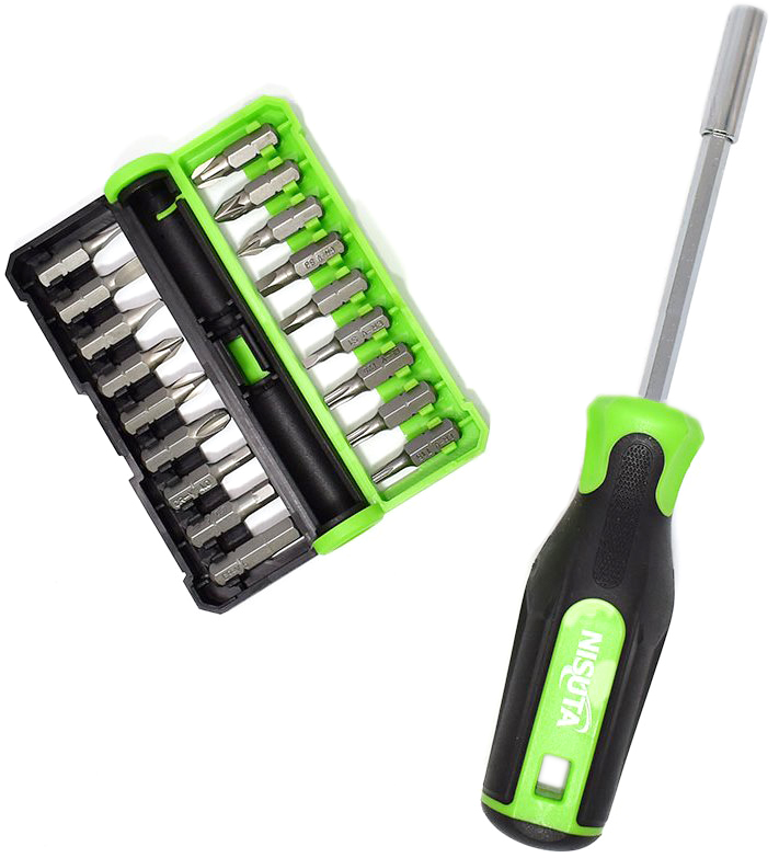 DESTORNILLADOR KIT 19 PIEZAS NIS