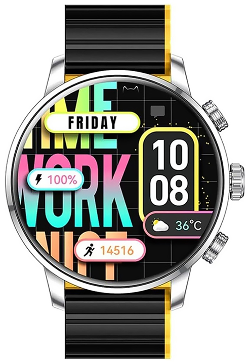 SMARTWATCH KIESLECT KR2 LTD        STEEL miniatura 2
