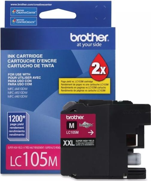 TINTA BROTHER LC105M XXL        MAGENTA