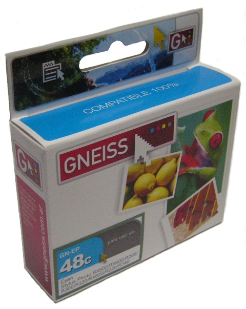 TINTA GNEISS P/EPSON T048220  CIAN