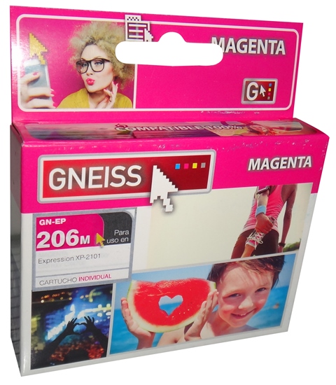 TINTA GNEISS P/EPSON T206320  MAGENTA