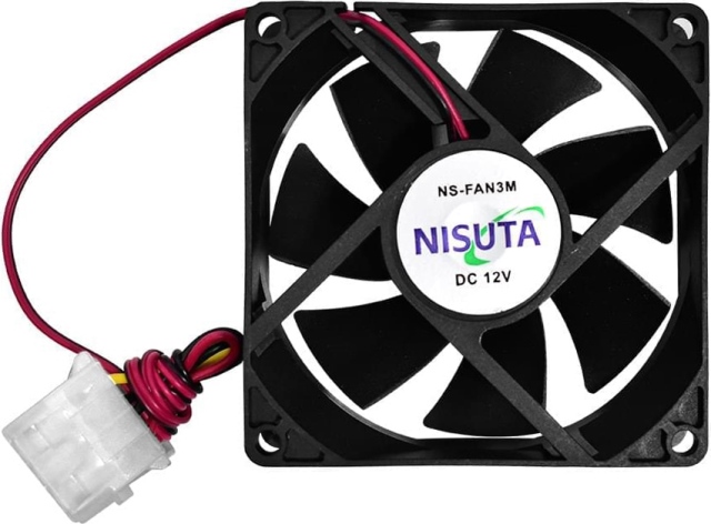 FAN  NISUTA    80x80x25mm  4pin BUJE