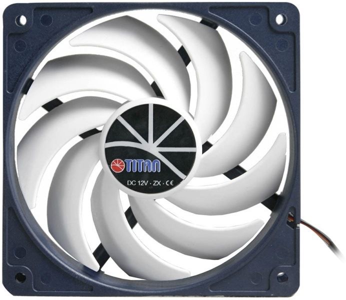 FAN TITAN 120x120x25mm 9 ASPAS H   AXIAL