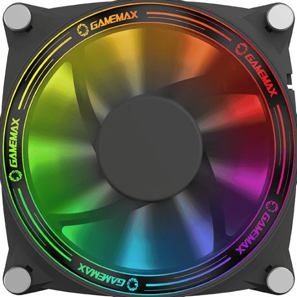 FAN GAMEMAX  120x120x22mm 3pin RB300 x3 miniatura 2