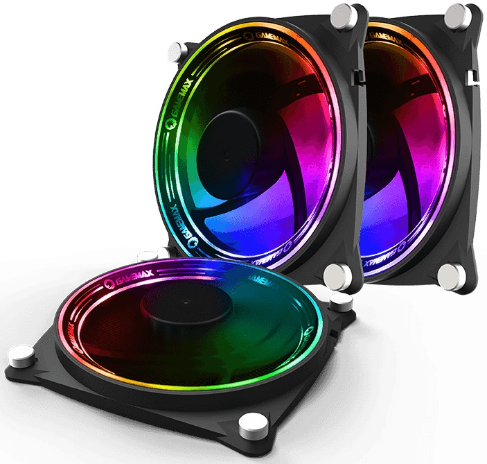 FAN GAMEMAX  120x120x22mm 3pin RB300 x3
