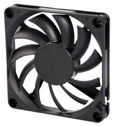 FAN TITAN  70x70x10mm 11 ASPAS BUJE+BOLA
