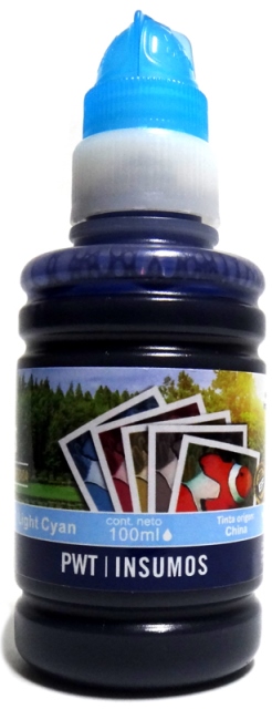 TINTA 100cc POWERTEC SUBLIMACION CIAN CL