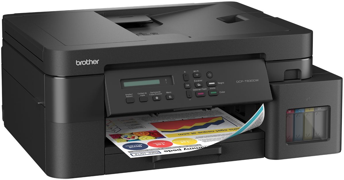 BROTHER DCP-T830DW S.CONT. Wi-Fi DUP. MF miniatura 3