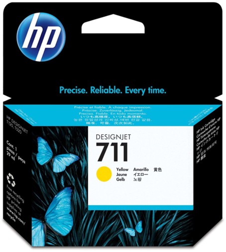 TINTA HP 711-CZ132A           AMARILLO