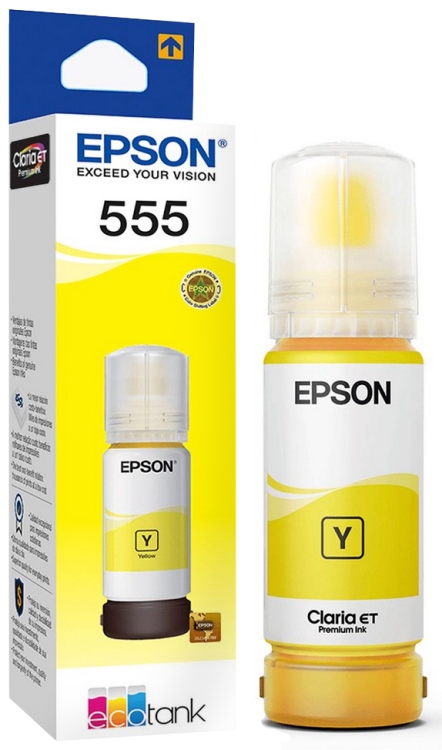 TINTA EPSON 555-T555420         AMARILLO