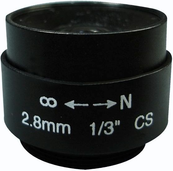 LENTE P/CAMARA SEGURIDAD 2,8mm G.ANGULAR