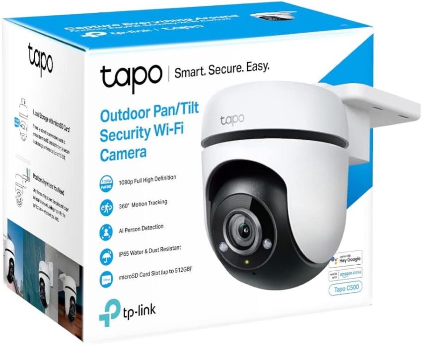 CAMARA IP WLESS TAPO C500  FHD/PT/EXT miniatura 3
