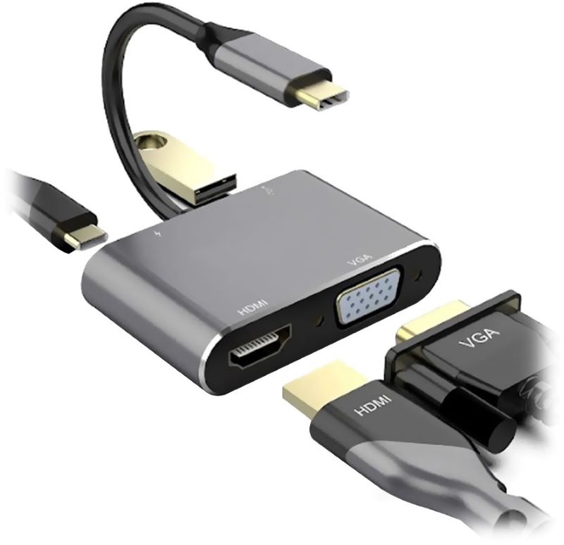 DOCKING USB C 3.1 HD/VG/1A+1C miniatura 2