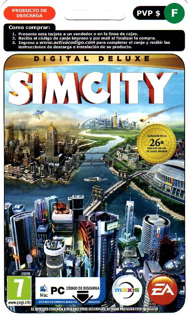 JUEGO PC SIMCITY DIGITAL DELUXE DOWN